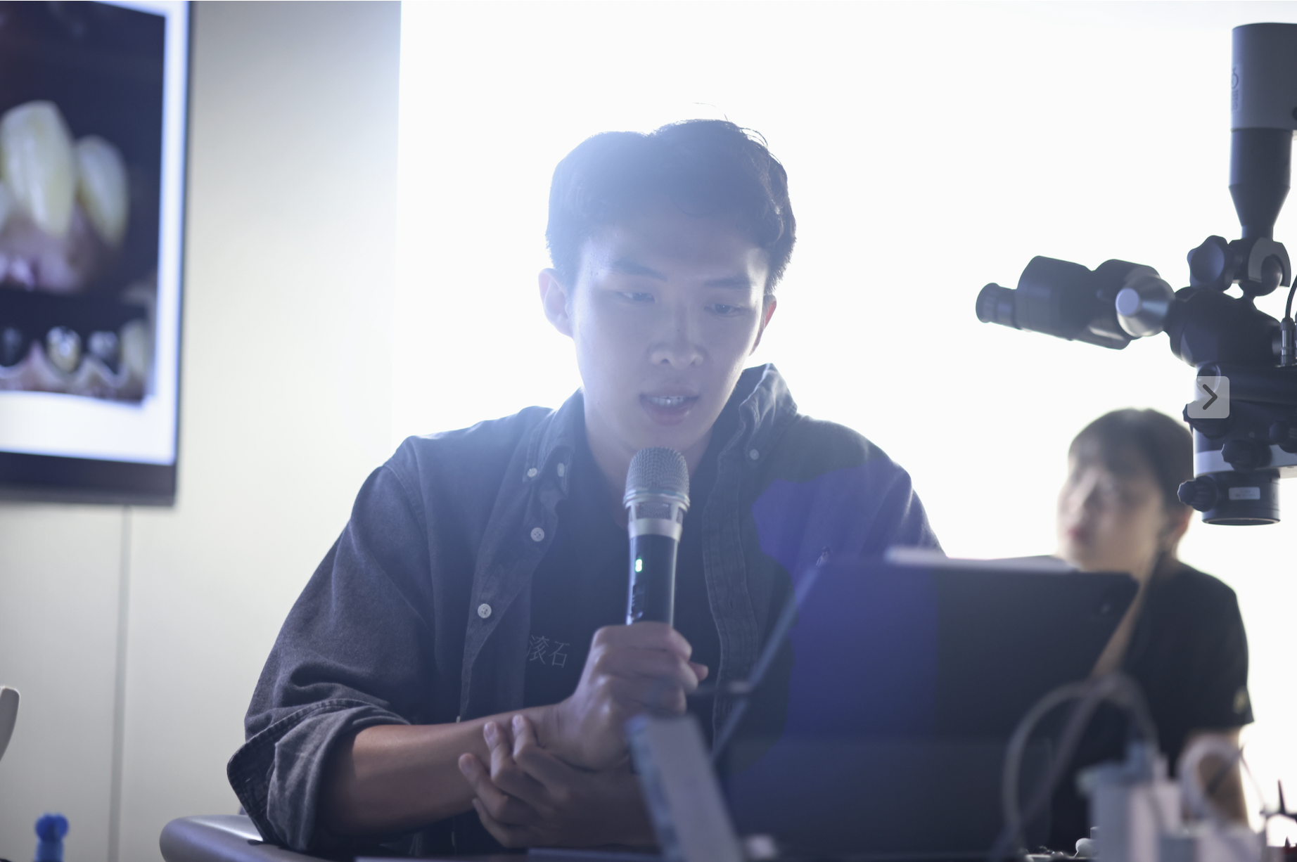 劉哲銘醫師演講現場